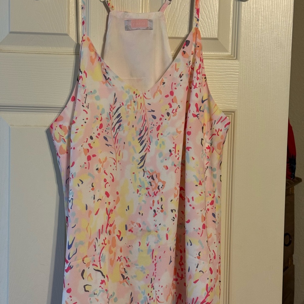 Colorful Sleeveless Dress